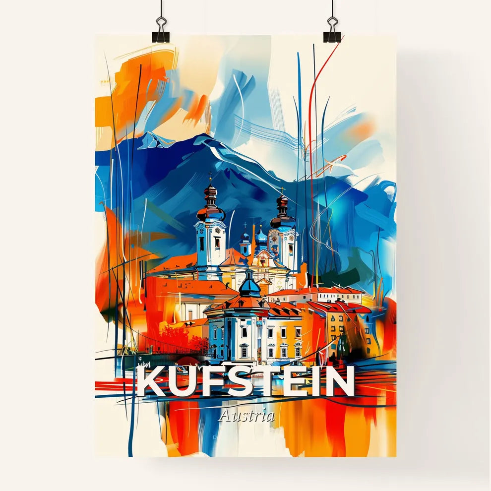 Vibrant Kufstein, Austria Poster