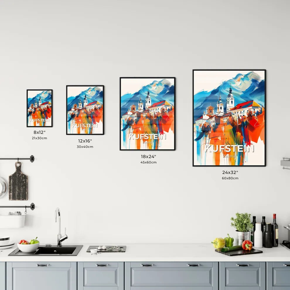 Vibrant Kufstein, Austria Kitchen Art