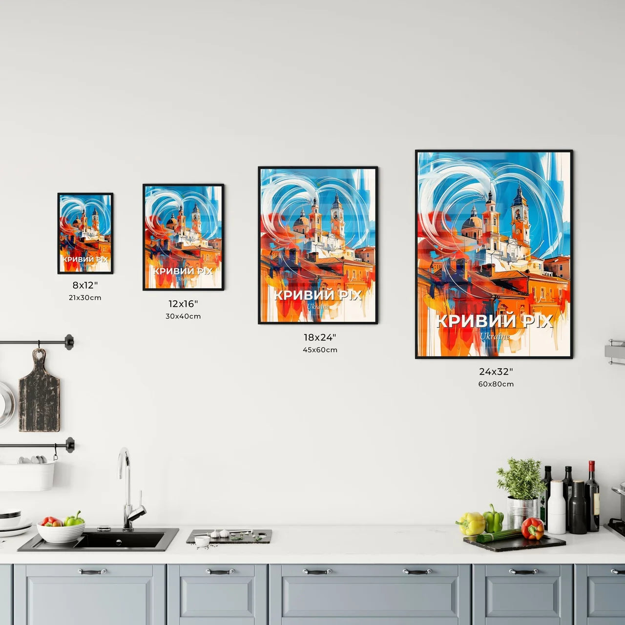Vibrant Кривий Ріх, Ukraine Kitchen Art