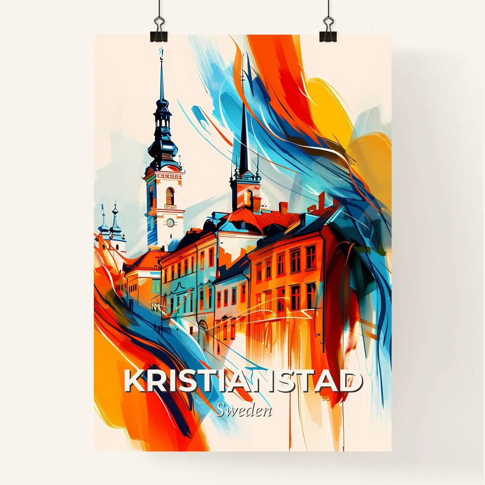 Vibrant Kristianstad, Sweden Poster