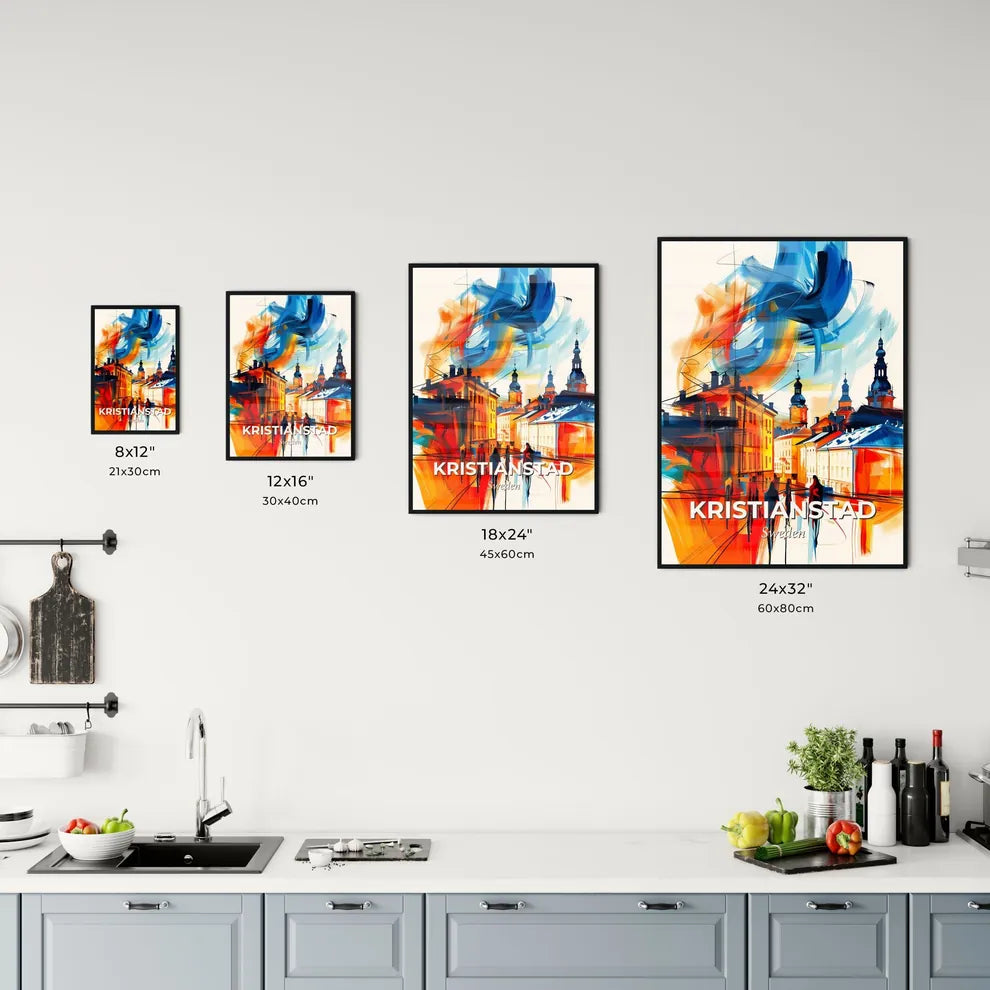 Vibrant Kristianstad, Sweden Kitchen Art