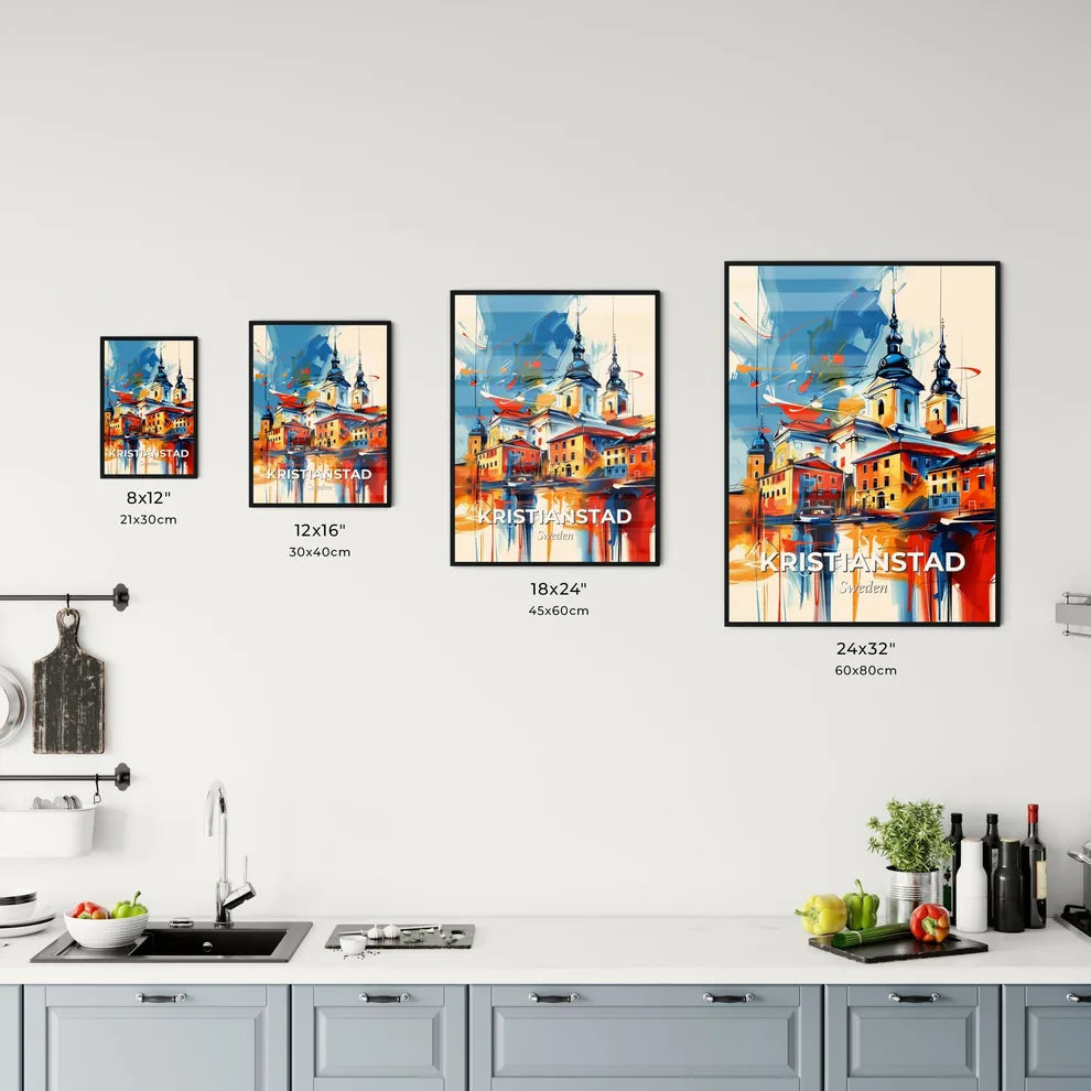 Vibrant Kristianstad, Sweden Kitchen Art