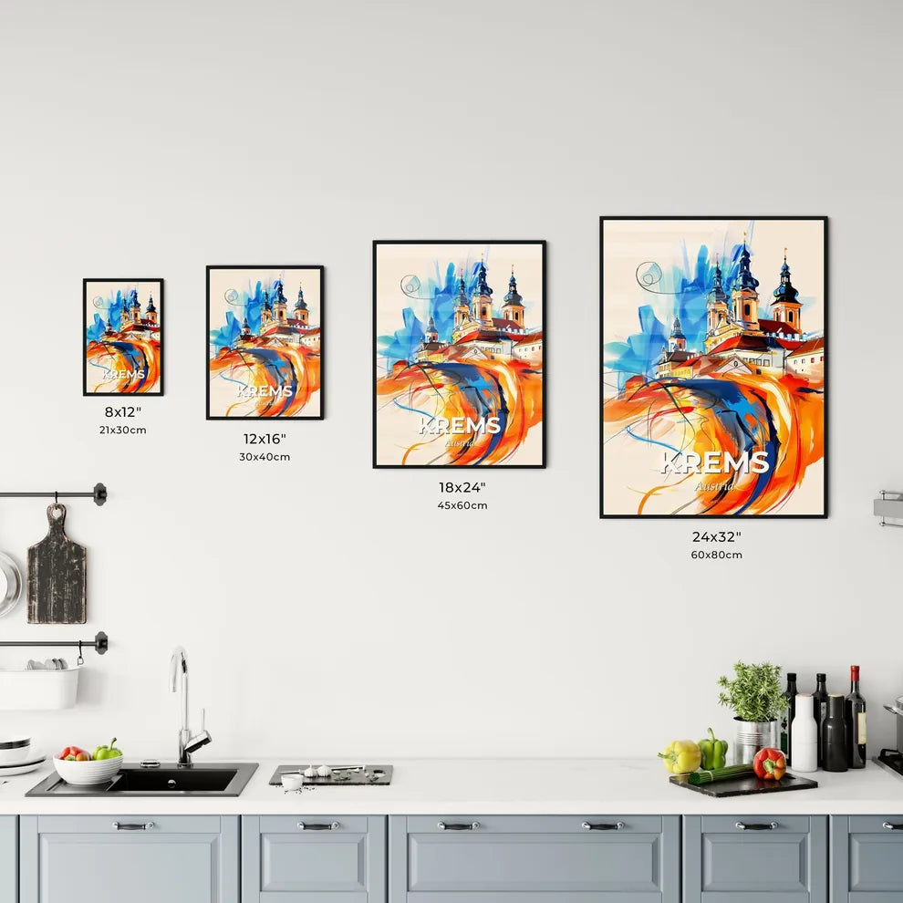 Vibrant Krems, Austria Kitchen Art