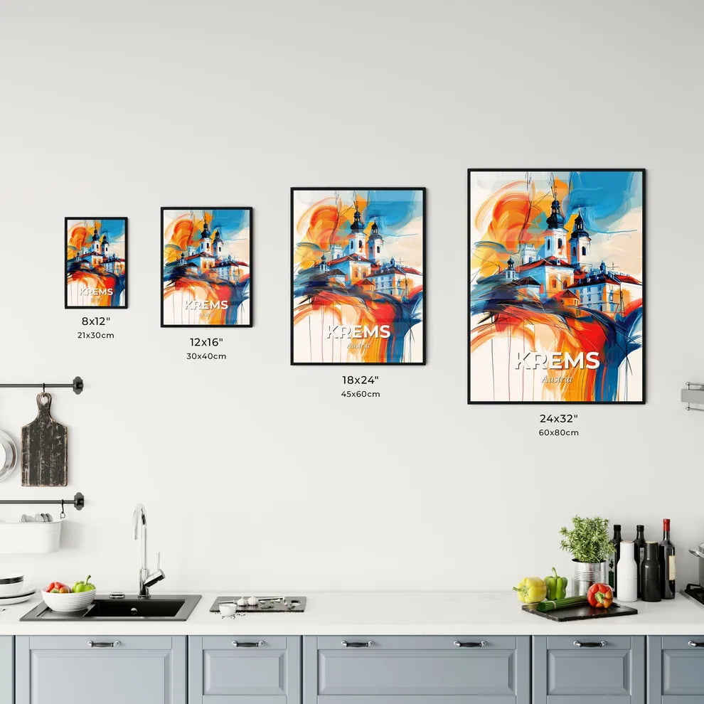 Vibrant Krems, Austria Kitchen Art
