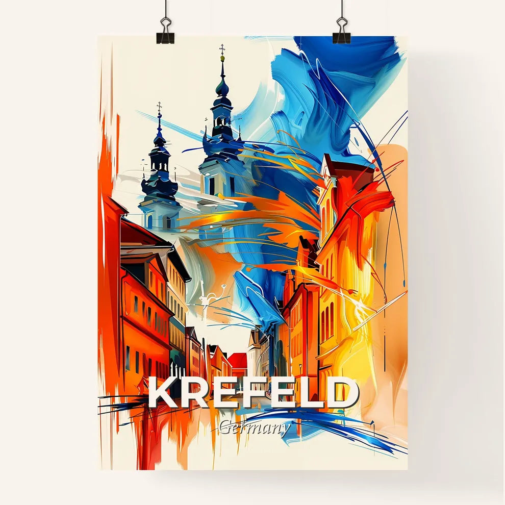 Vibrant Krefeld, Germany Poster