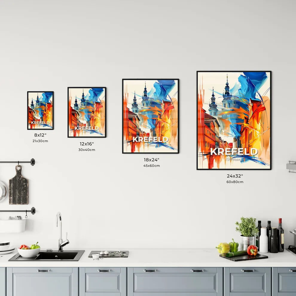 Vibrant Krefeld, Germany Kitchen Art