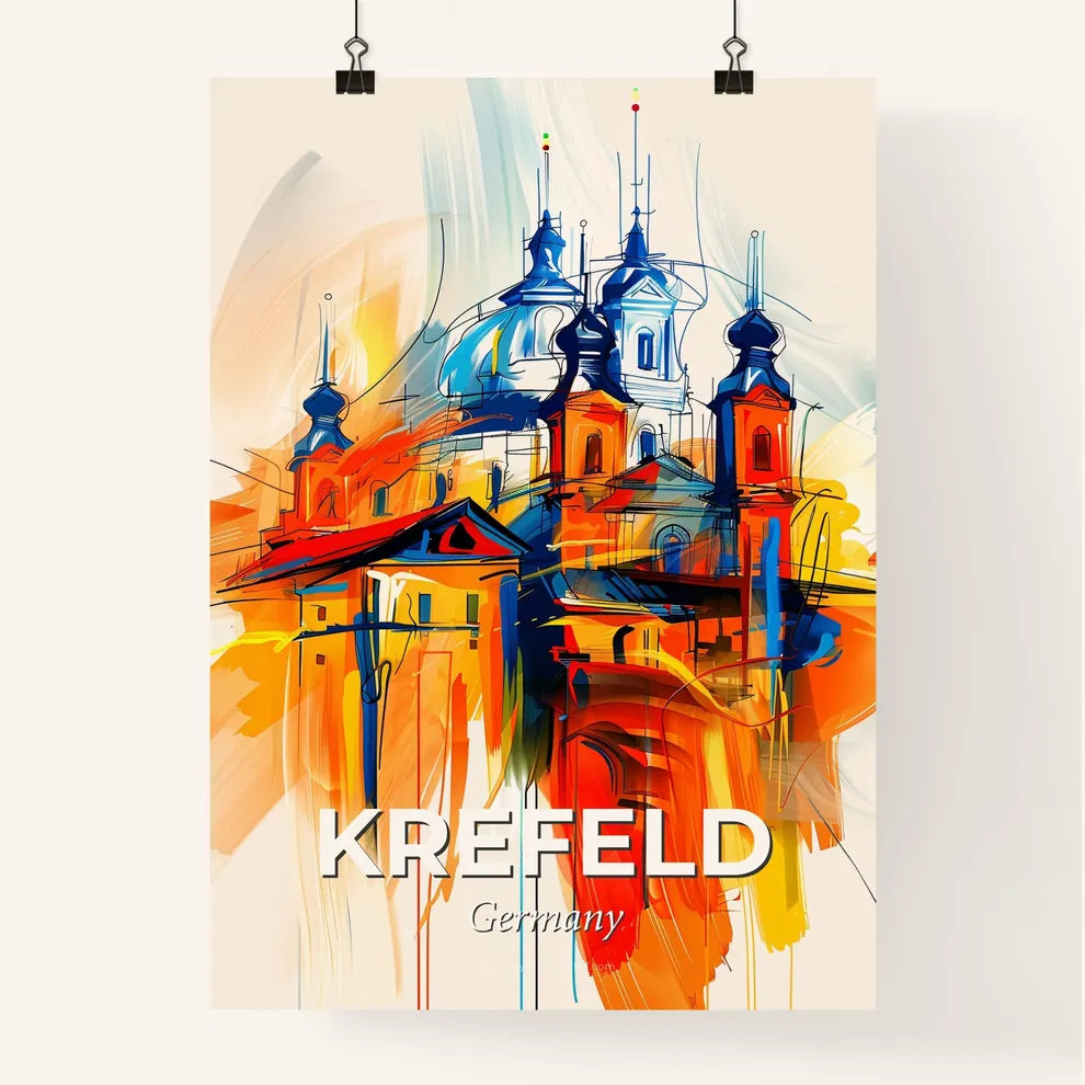 Vibrant Krefeld, Germany Poster