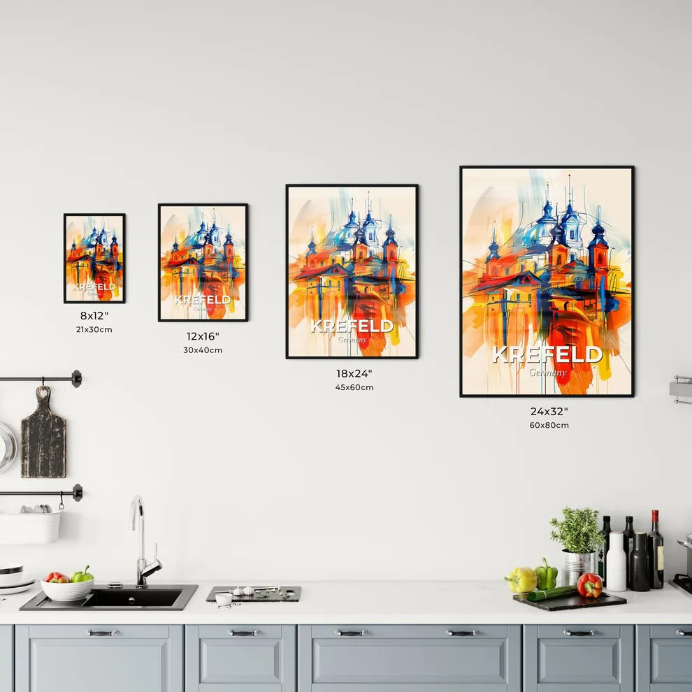 Vibrant Krefeld, Germany Kitchen Art
