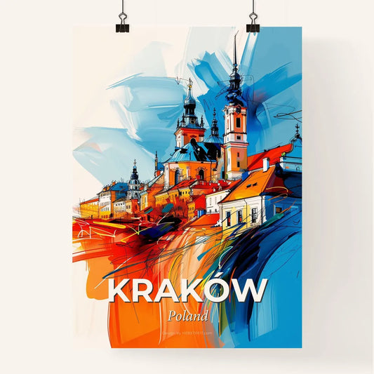 Vibrant Kraków, Poland Poster