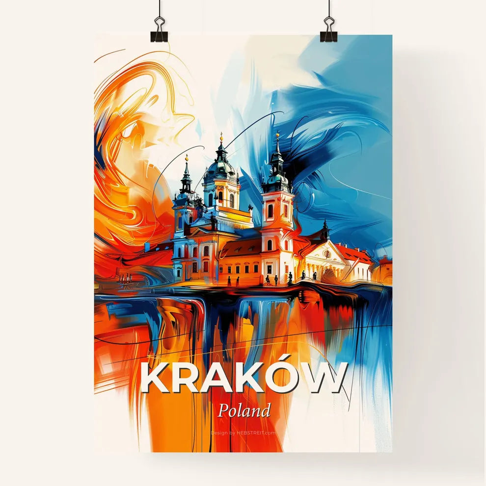 Vibrant Kraków, Poland Poster