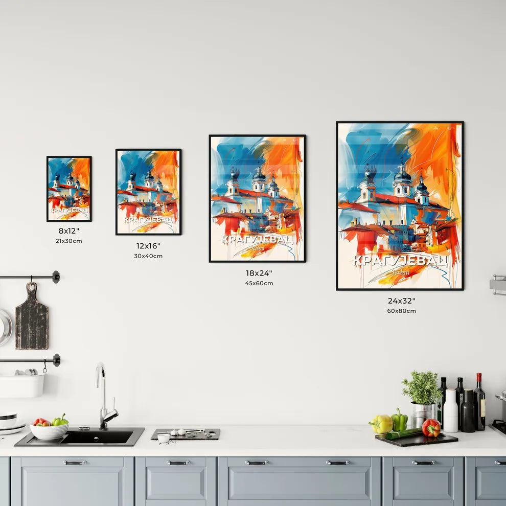 Vibrant Крагујевац, Serbia Kitchen Art