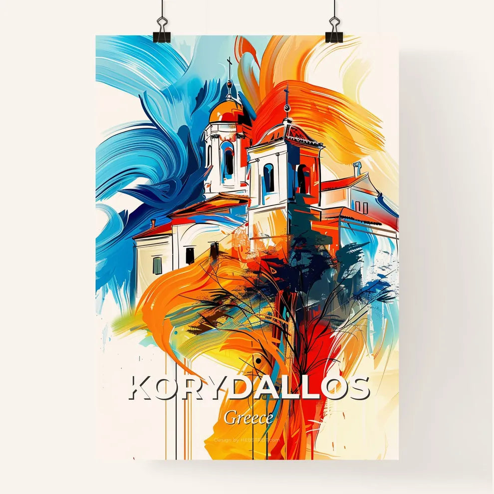 Vibrant Korydallos, Greece Poster