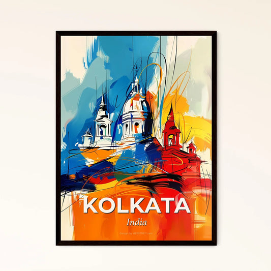 Vibrant Kolkata, India Art Print