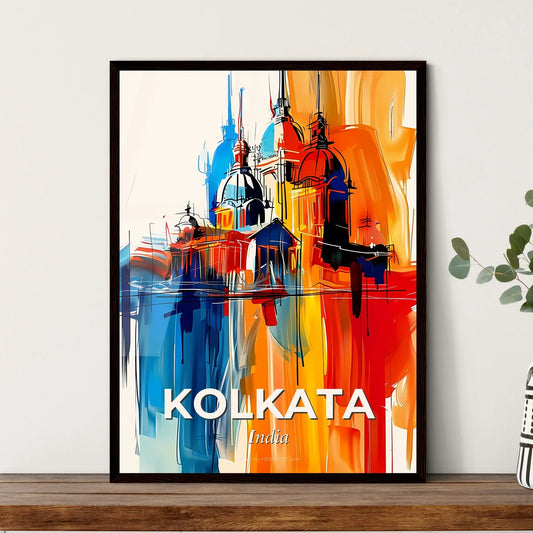 Vibrant Kolkata, India Art Print