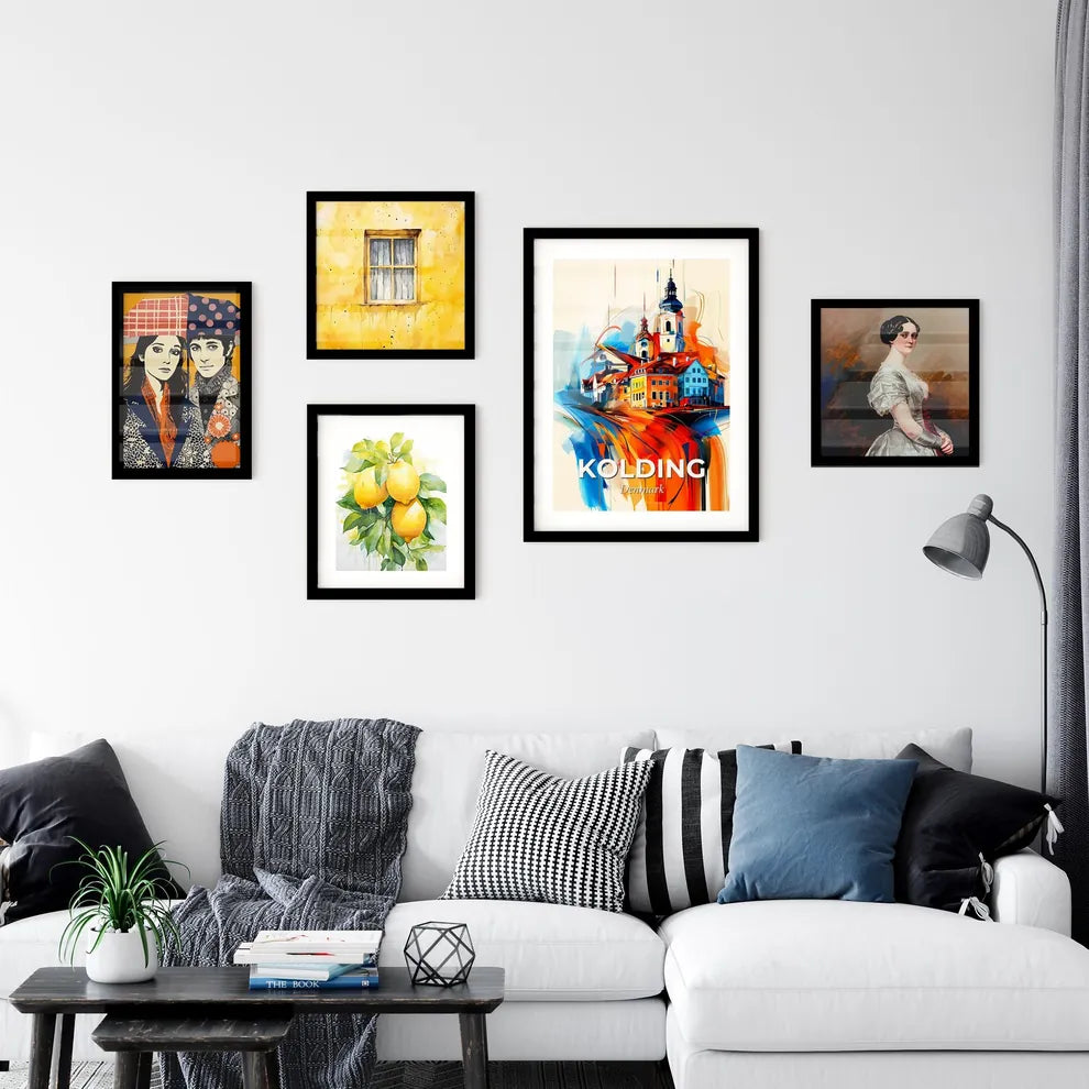 Vibrant Kolding, Denmark Wall Art Collection