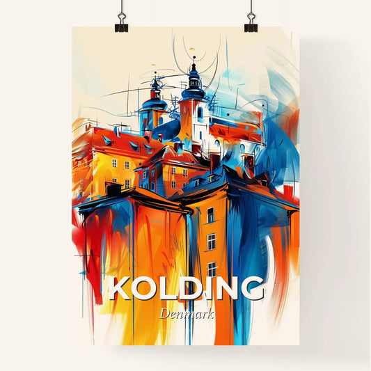 Vibrant Kolding, Denmark Poster