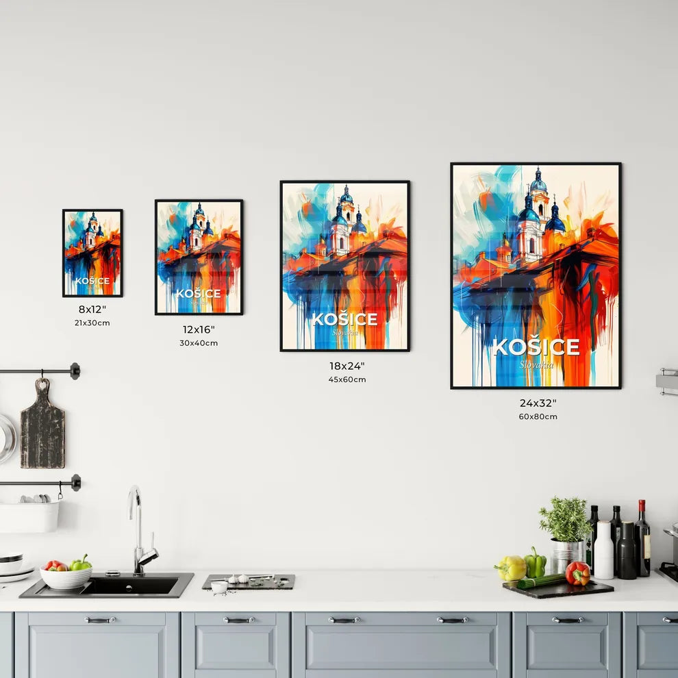 Vibrant Košice, Slovakia Kitchen Art