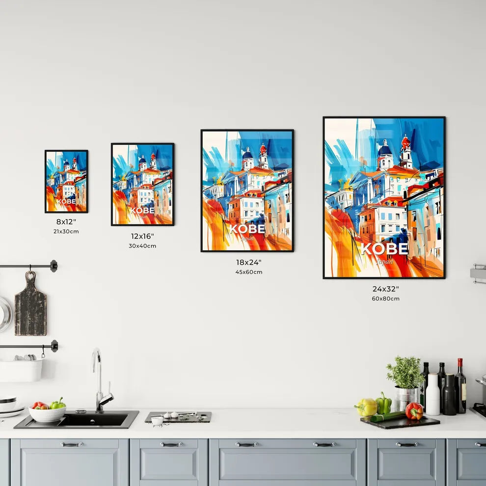 Vibrant Kobe, Japan Kitchen Art