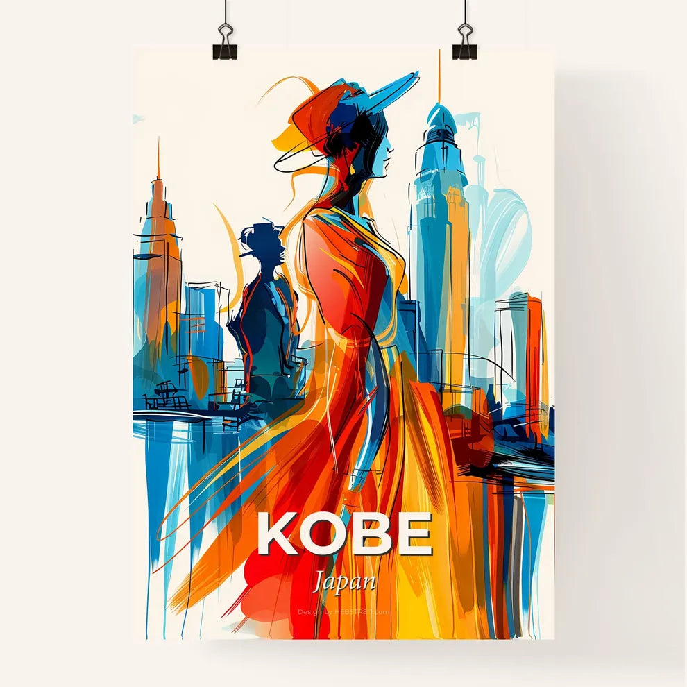 Vibrant Kobe, Japan Poster