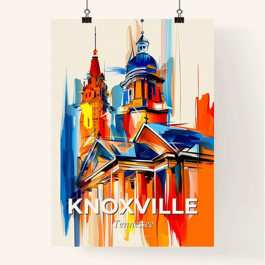 Vibrant Knoxville, Tennessee Poster