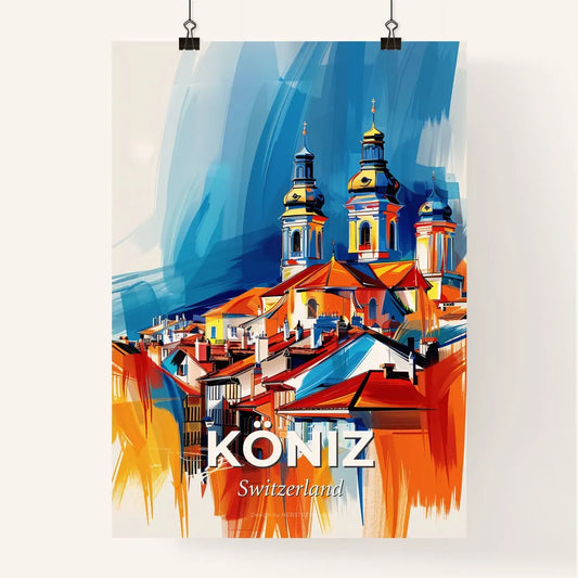 Vibrant Köniz, Switzerland Poster