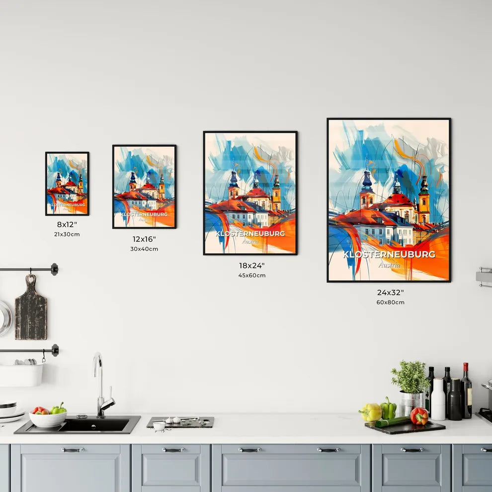 Vibrant Klosterneuburg, Austria Kitchen Art