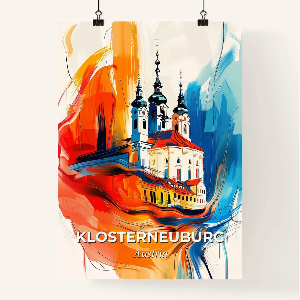 Vibrant Klosterneuburg, Austria Poster