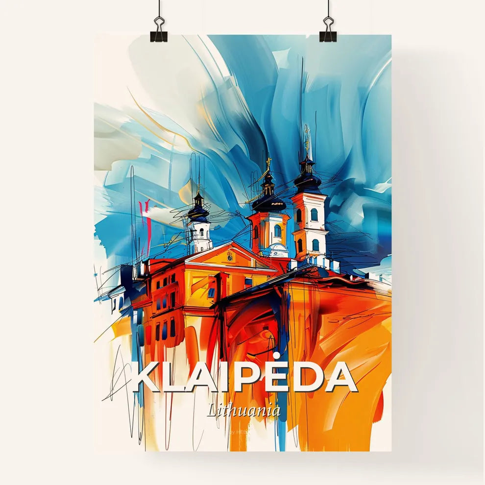 Vibrant Klaipėda, Lithuania Poster