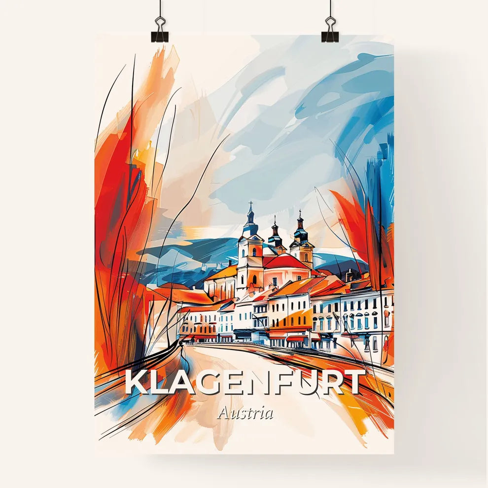 Vibrant Klagenfurt, Austria Poster