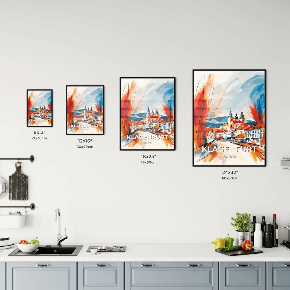 Vibrant Klagenfurt, Austria Kitchen Art