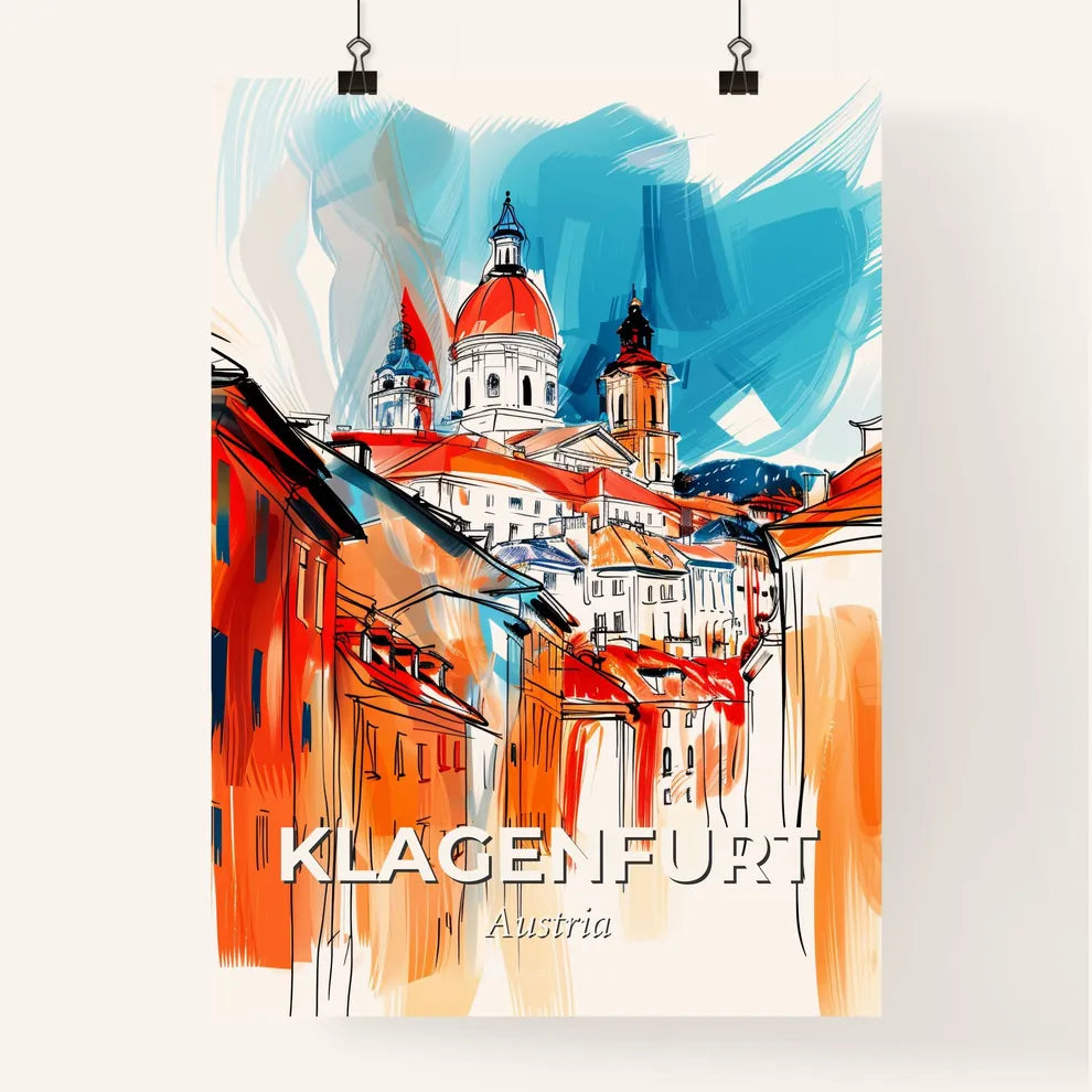 Vibrant Klagenfurt, Austria Poster