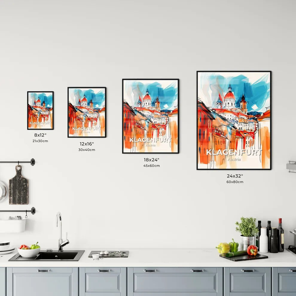 Vibrant Klagenfurt, Austria Kitchen Art