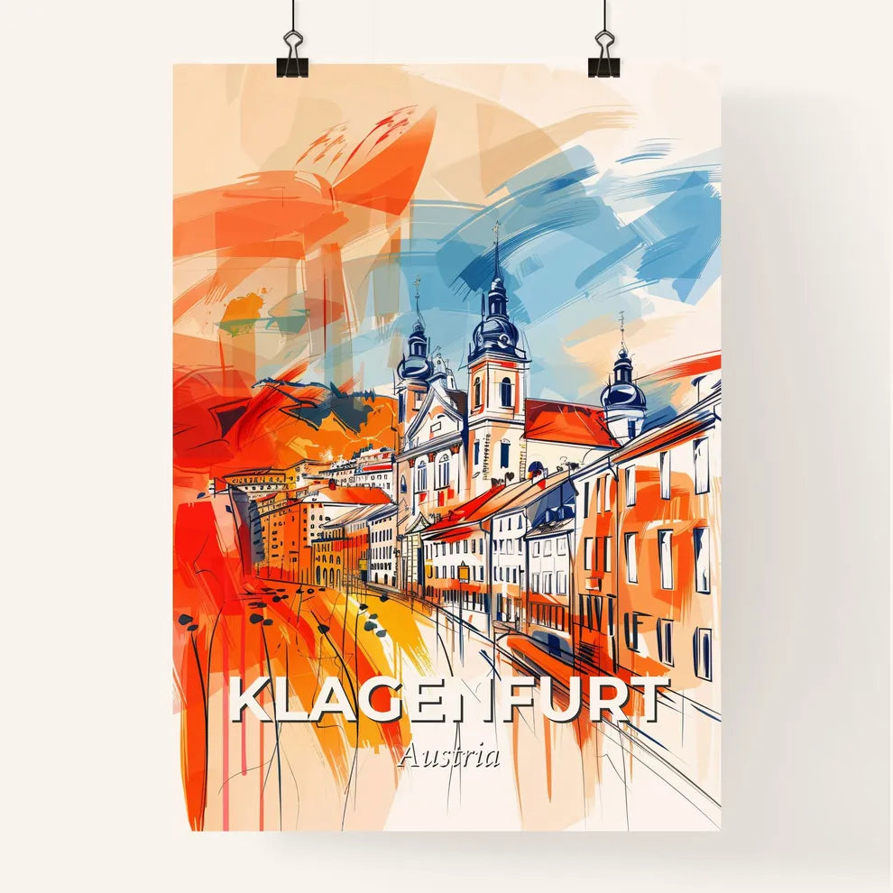 Vibrant Klagenfurt, Austria Poster