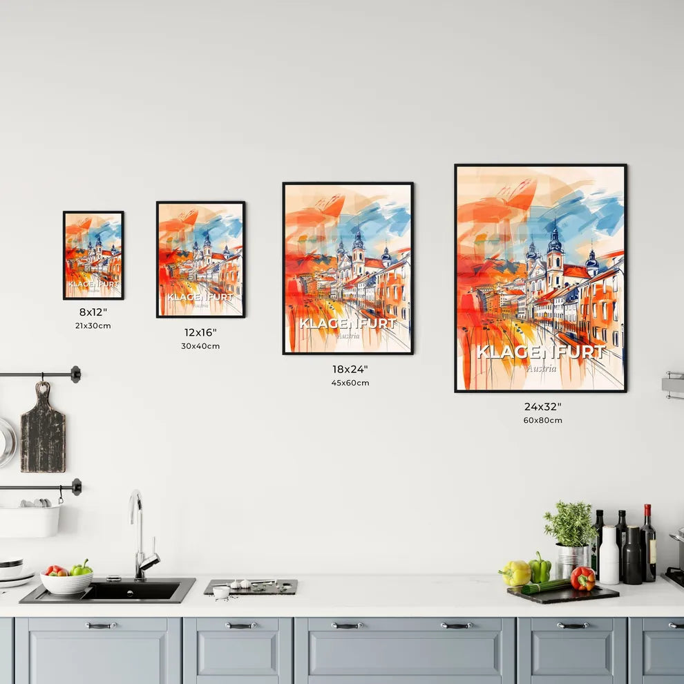 Vibrant Klagenfurt, Austria Kitchen Art