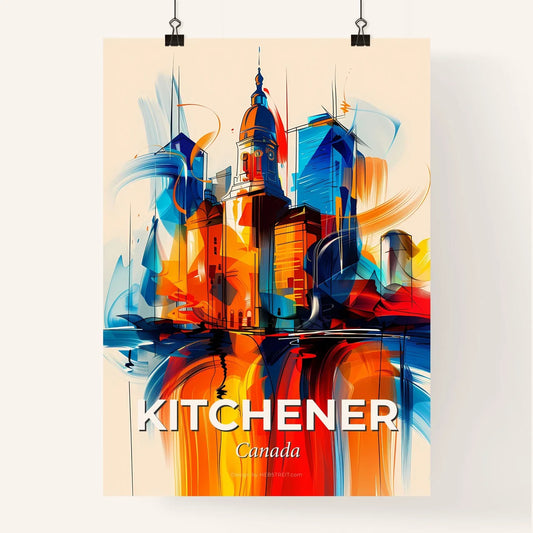 Vibrant Kitchener, Canada Poster