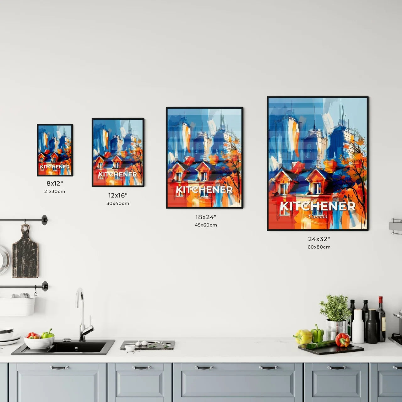 Vibrant Kitchener, Canada Kitchen Art