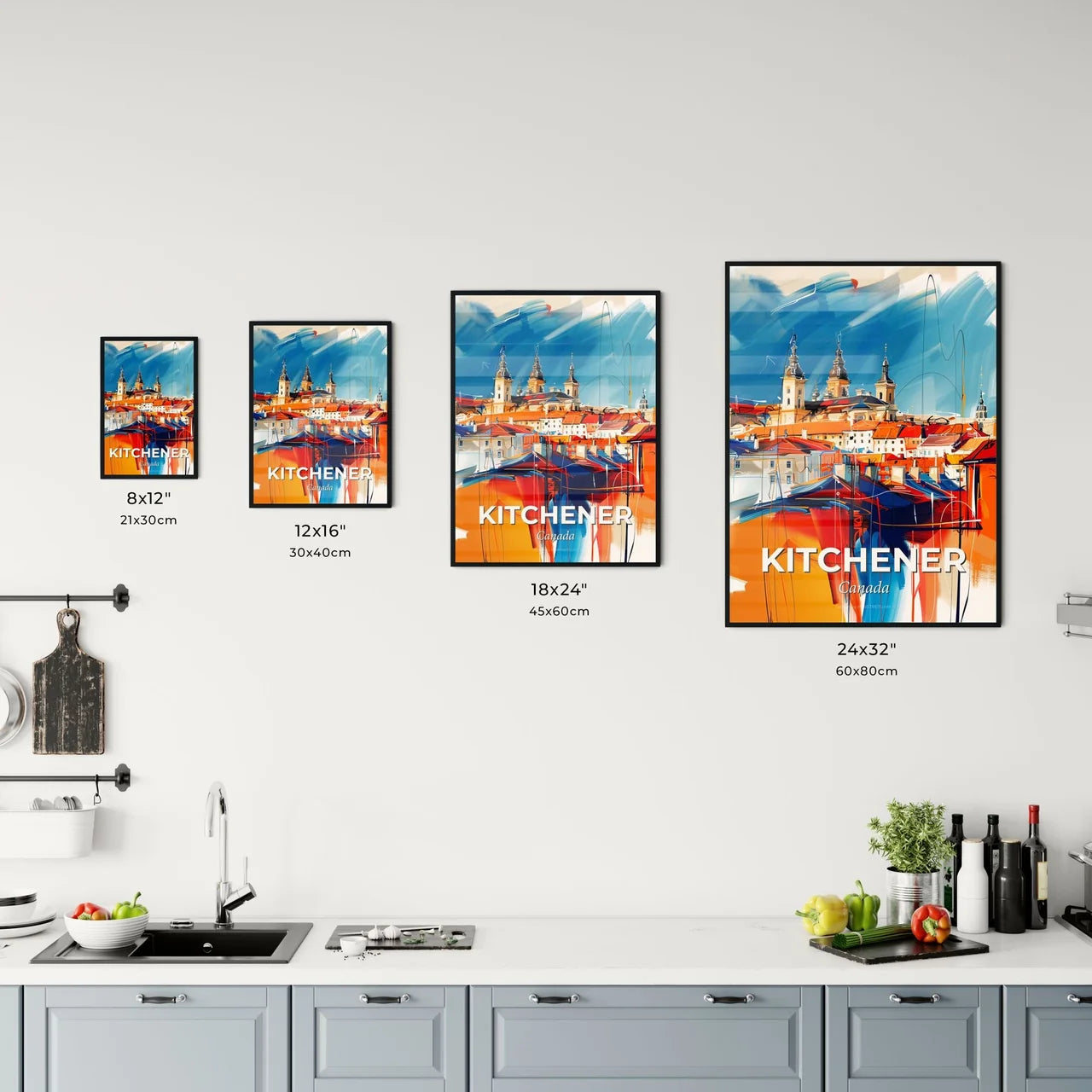 Vibrant Kitchener, Canada Kitchen Art