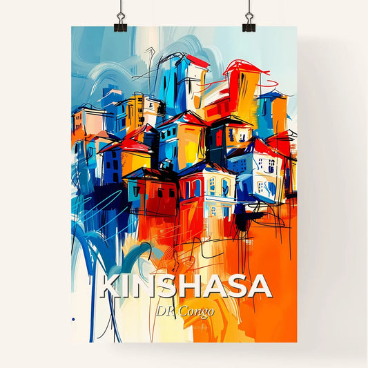 Vibrant Kinshasa, Dr Congo Poster