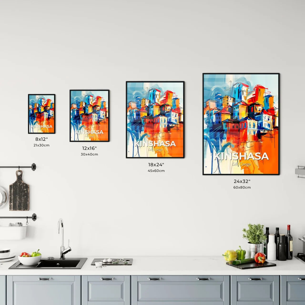 Vibrant Kinshasa, Dr Congo Kitchen Art