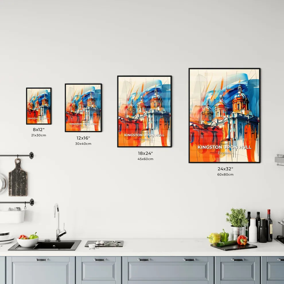 Vibrant Kingston Upon Hull, England Kitchen Art