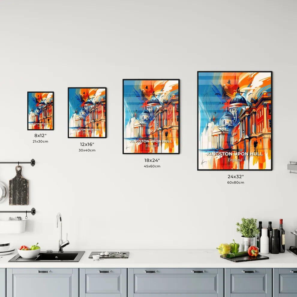 Vibrant Kingston Upon Hull, England Kitchen Art