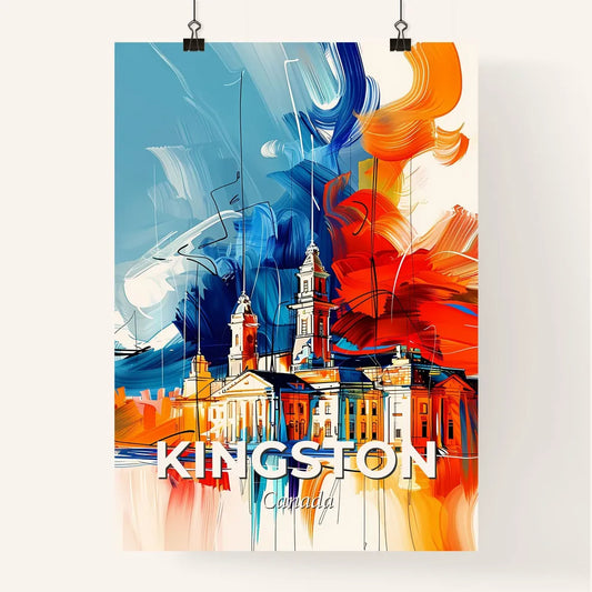 Vibrant Kingston, Canada Poster