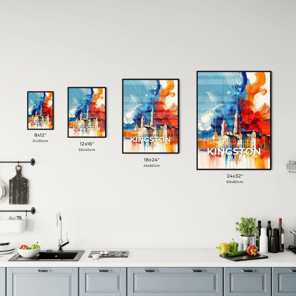 Vibrant Kingston, Canada Kitchen Art