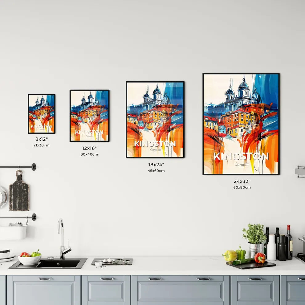 Vibrant Kingston, Canada Kitchen Art