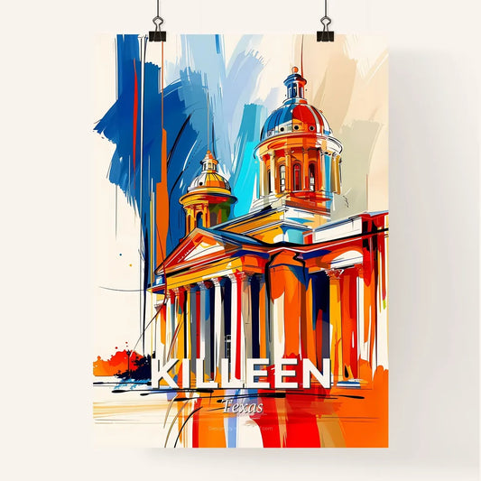 Vibrant Killeen, Texas Poster