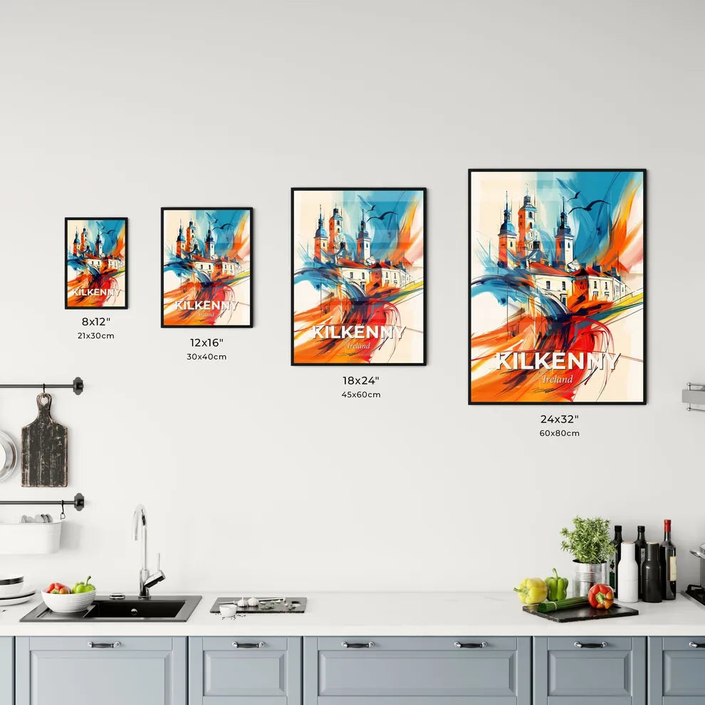 Vibrant Kilkenny, Ireland Kitchen Art