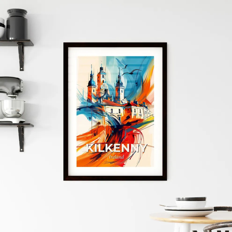 Vibrant Kilkenny, Ireland Framed Print