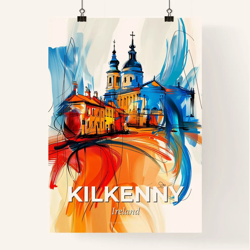 Vibrant Kilkenny, Ireland Poster