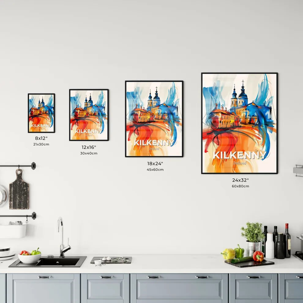 Vibrant Kilkenny, Ireland Kitchen Art