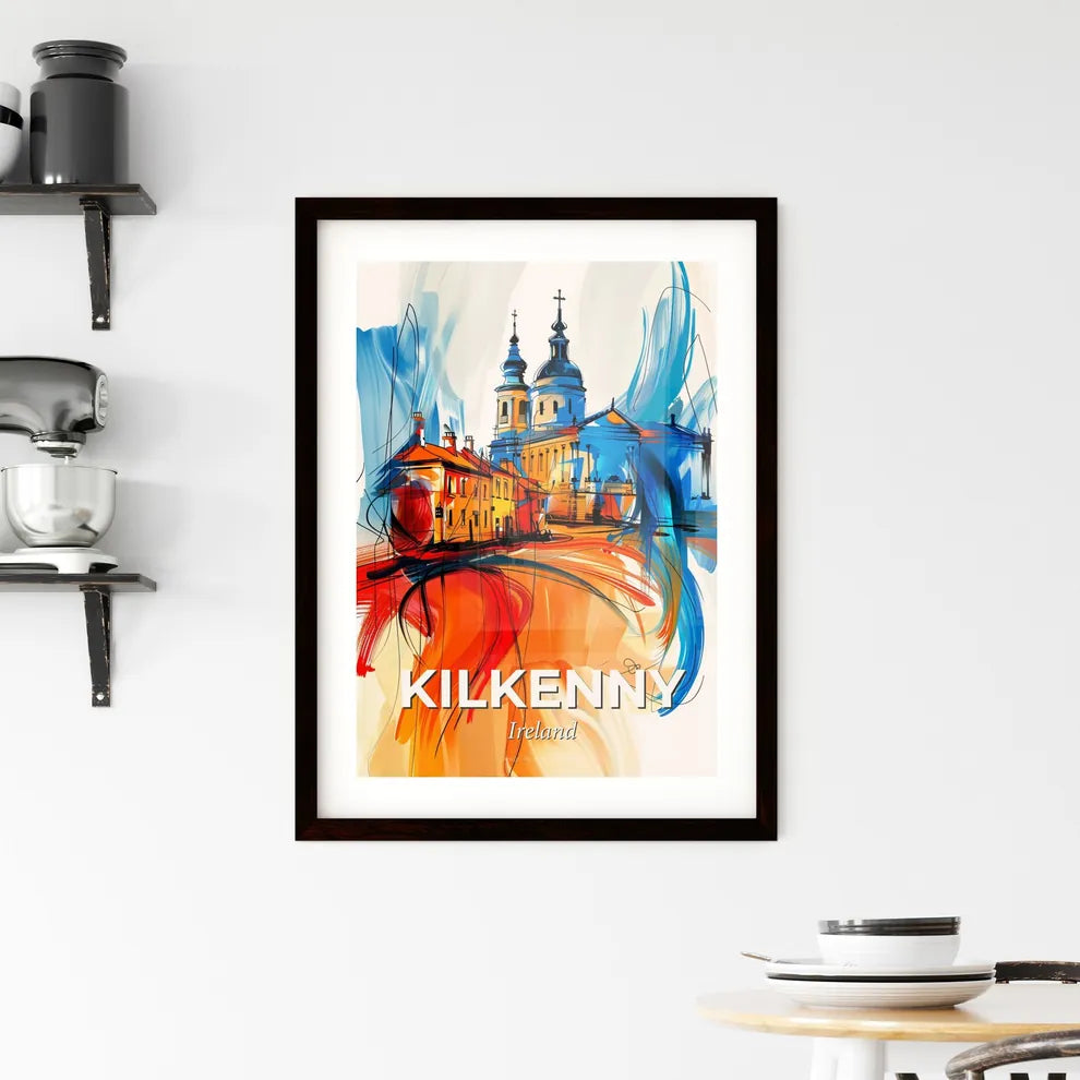 Vibrant Kilkenny, Ireland Framed Print